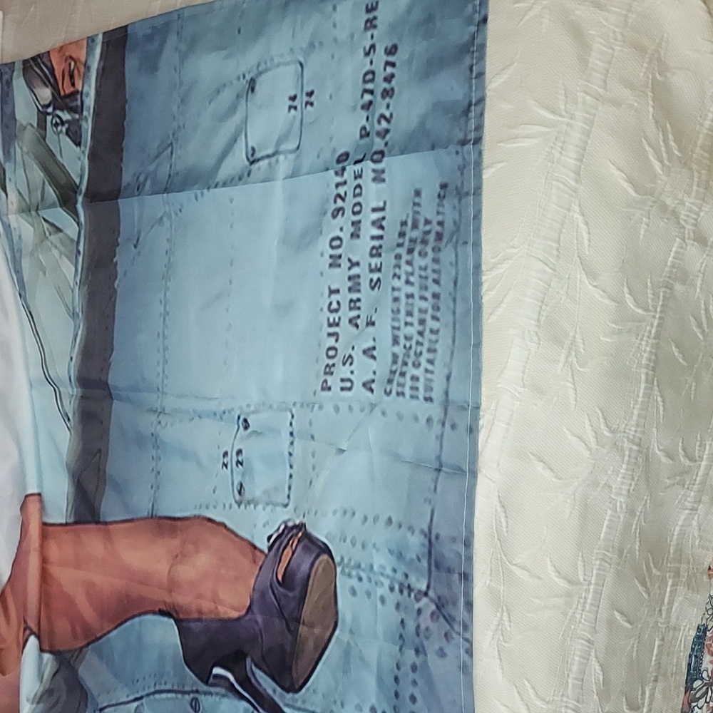 Pin UP Girl Shower Curtian - Picture 6 of 13